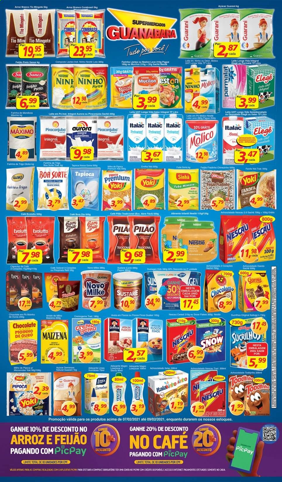 Folheto Supermercados Guanabara - 07/02/2021 - 09/02/2021. Página 2