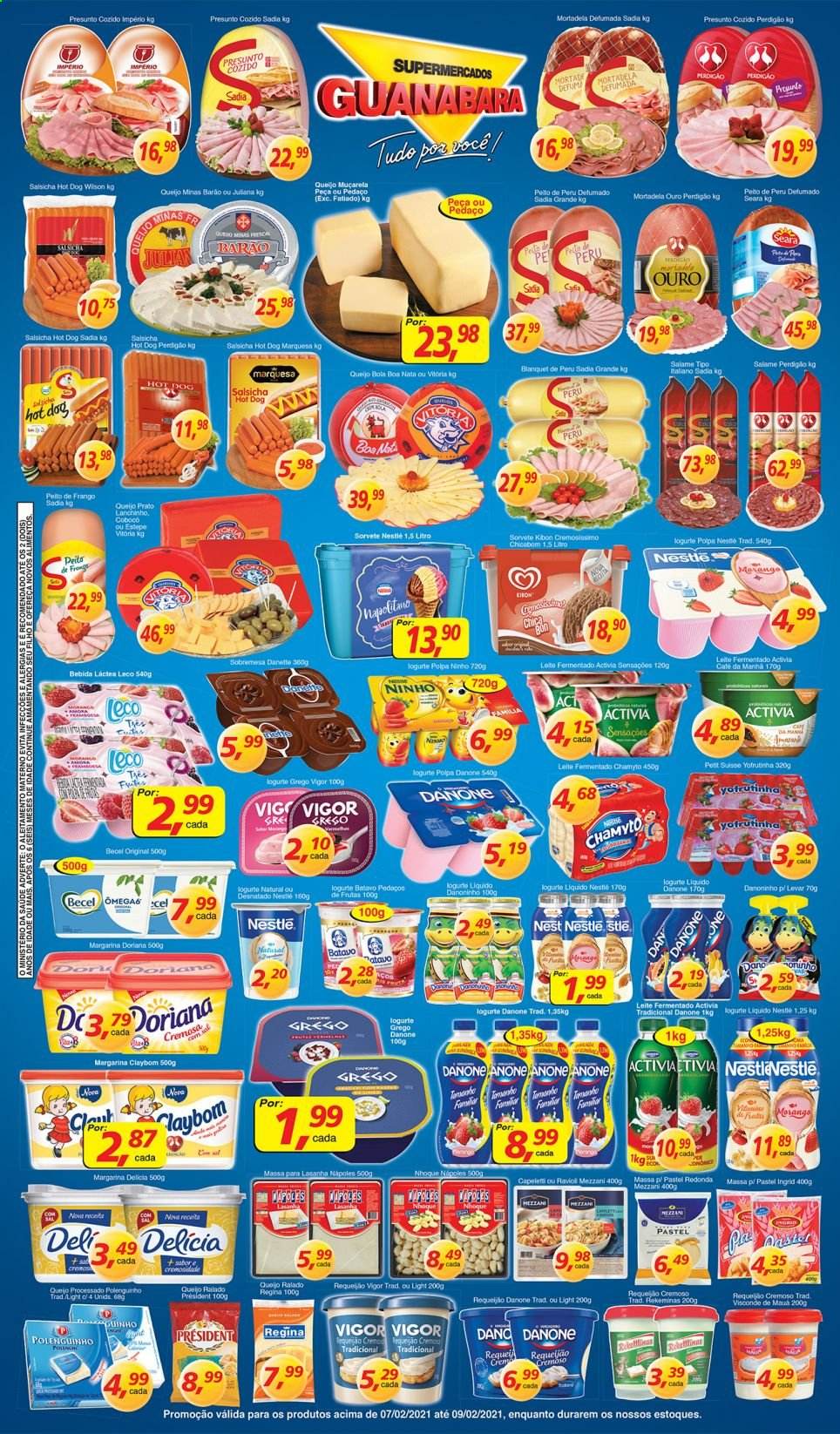 Folheto Supermercados Guanabara - 07/02/2021 - 09/02/2021. Página 6