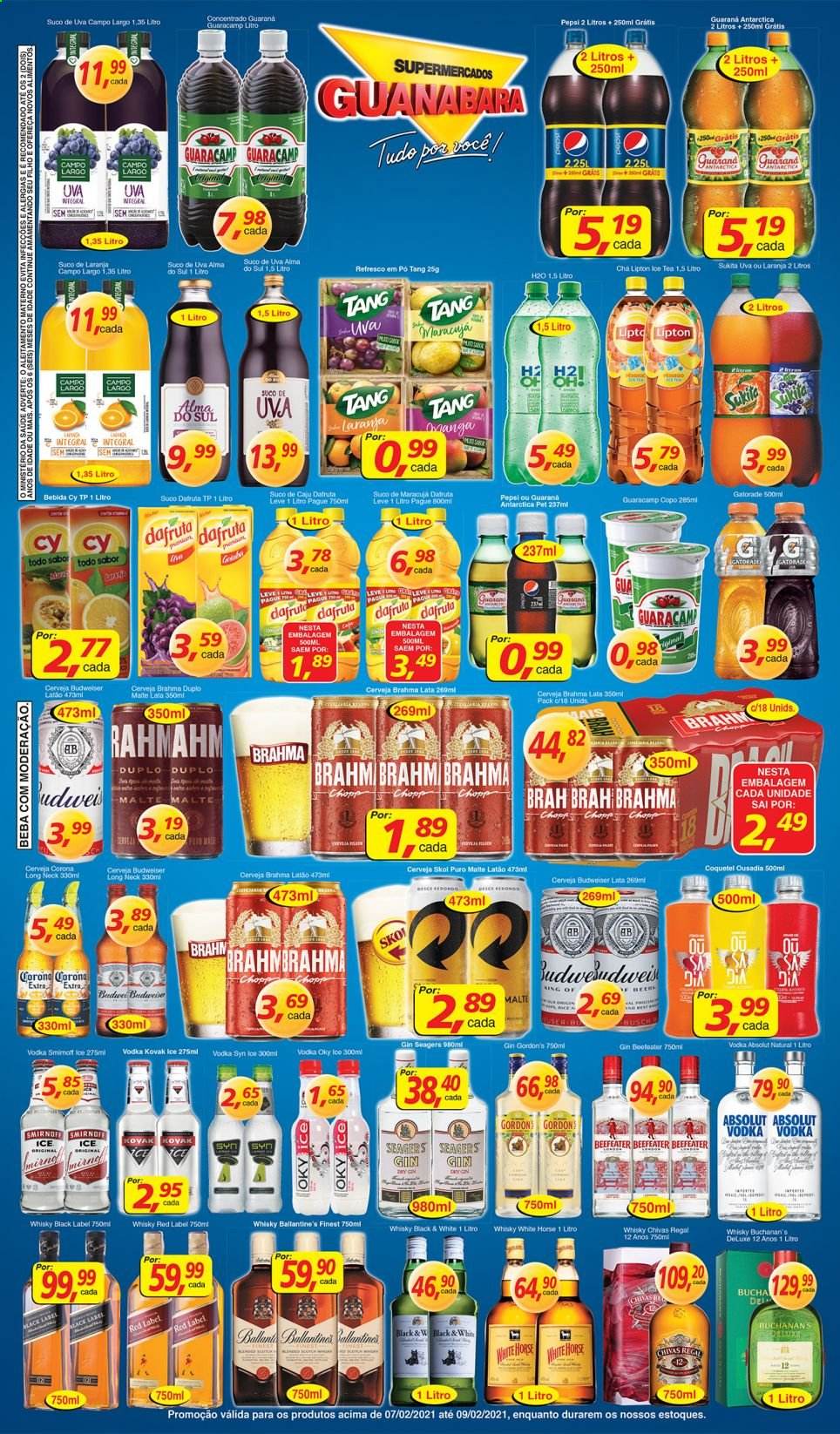 Folheto Supermercados Guanabara - 07/02/2021 - 09/02/2021. Página 7