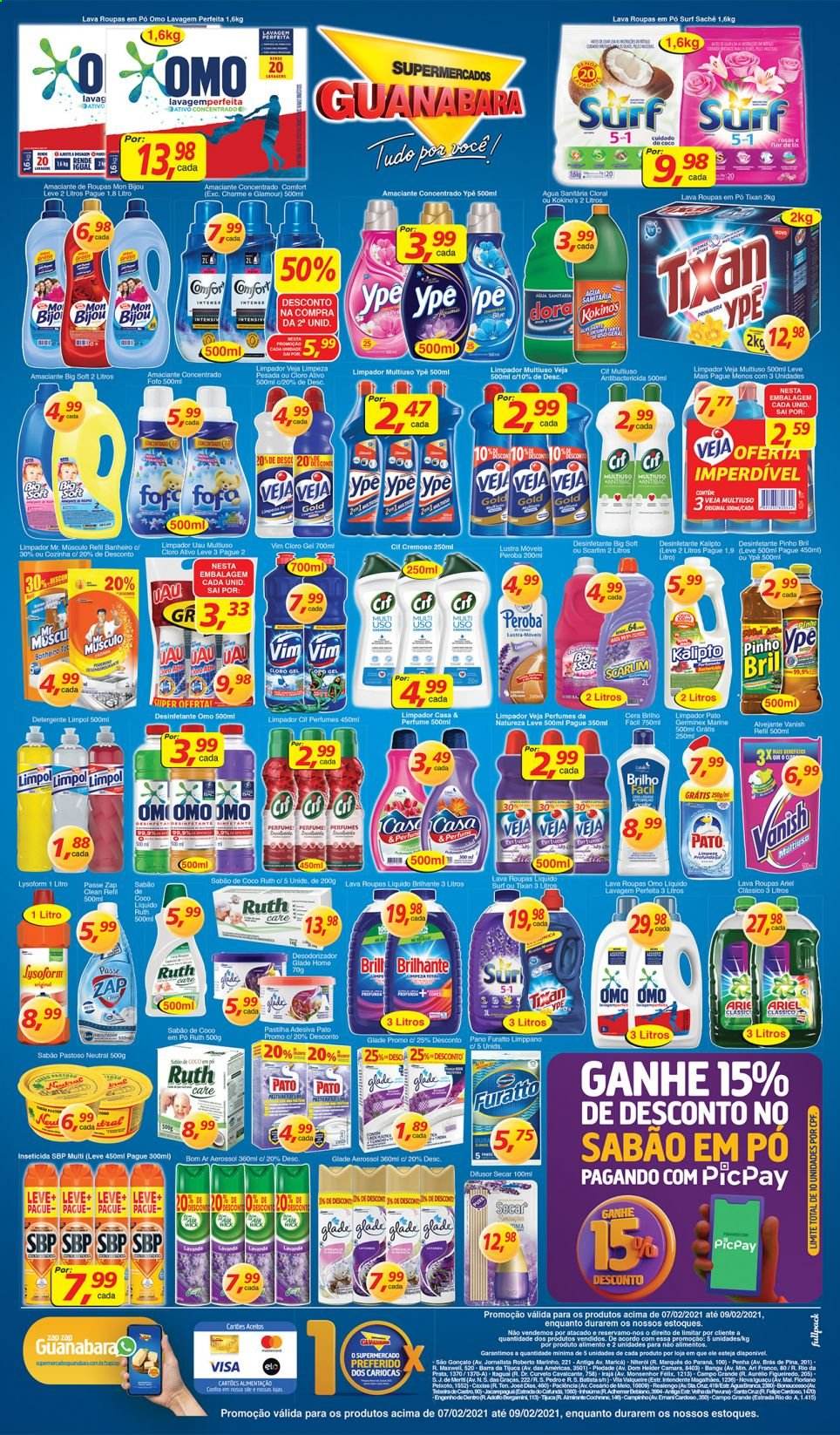 Folheto Supermercados Guanabara - 07/02/2021 - 09/02/2021. Página 11