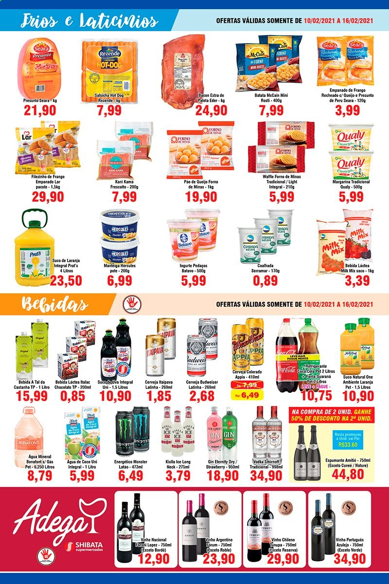 Folheto Shibata Supermercados - 10/02/2021 - 16/02/2021. Página 3