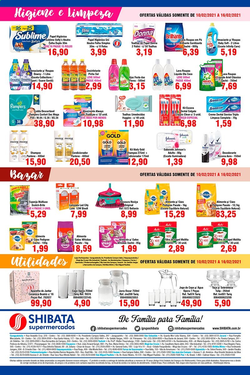 Folheto Shibata Supermercados - 10/02/2021 - 16/02/2021. Página 4