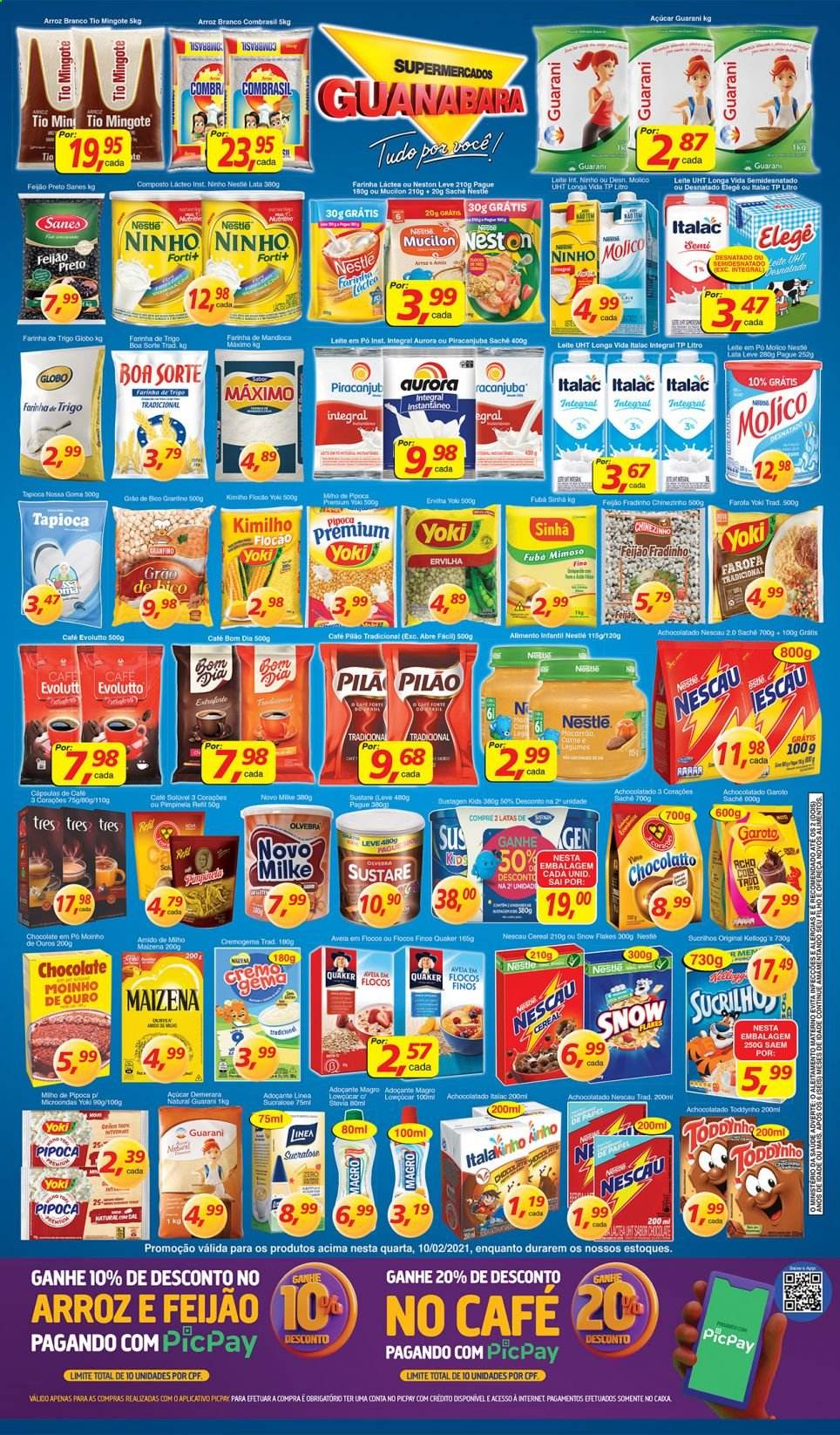 Folheto Supermercados Guanabara - 10/02/2021 - 10/02/2021. Página 2