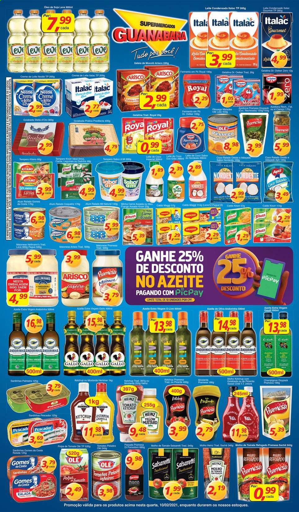 Folheto Supermercados Guanabara - 10/02/2021 - 10/02/2021. Página 3