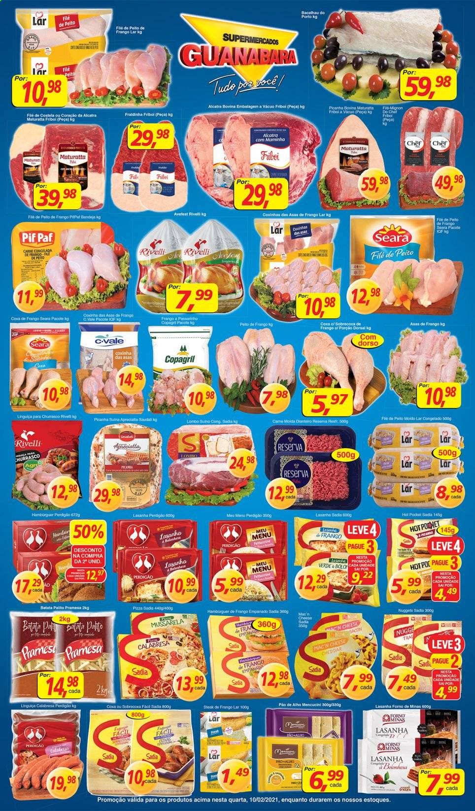 Folheto Supermercados Guanabara - 10/02/2021 - 10/02/2021. Página 5