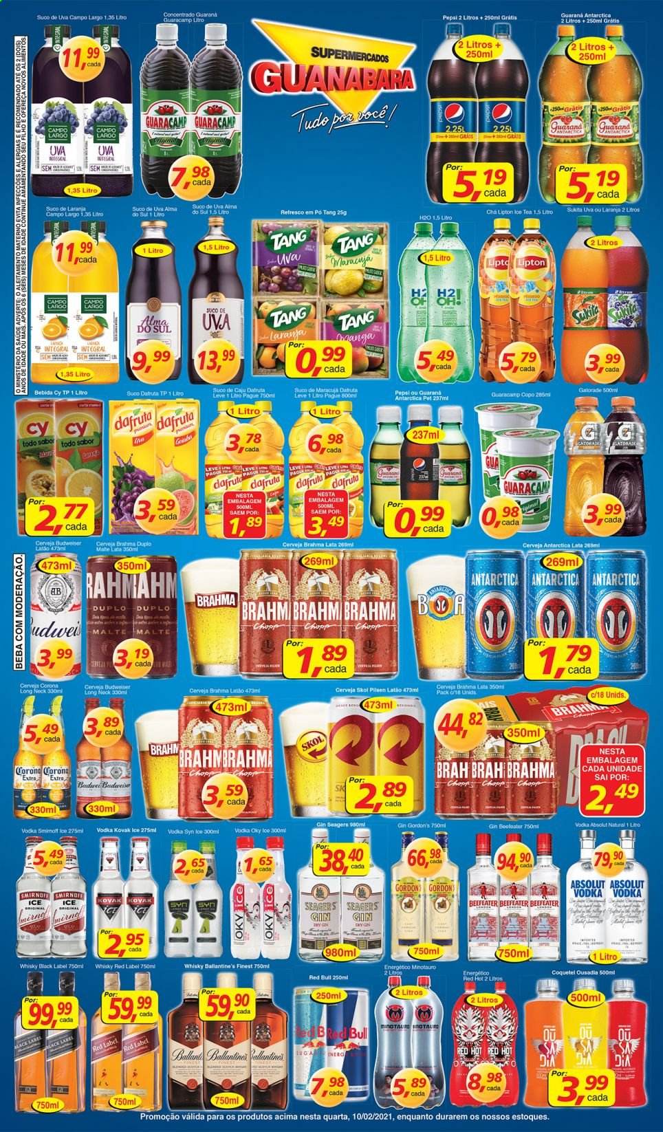 Folheto Supermercados Guanabara - 10/02/2021 - 10/02/2021. Página 7