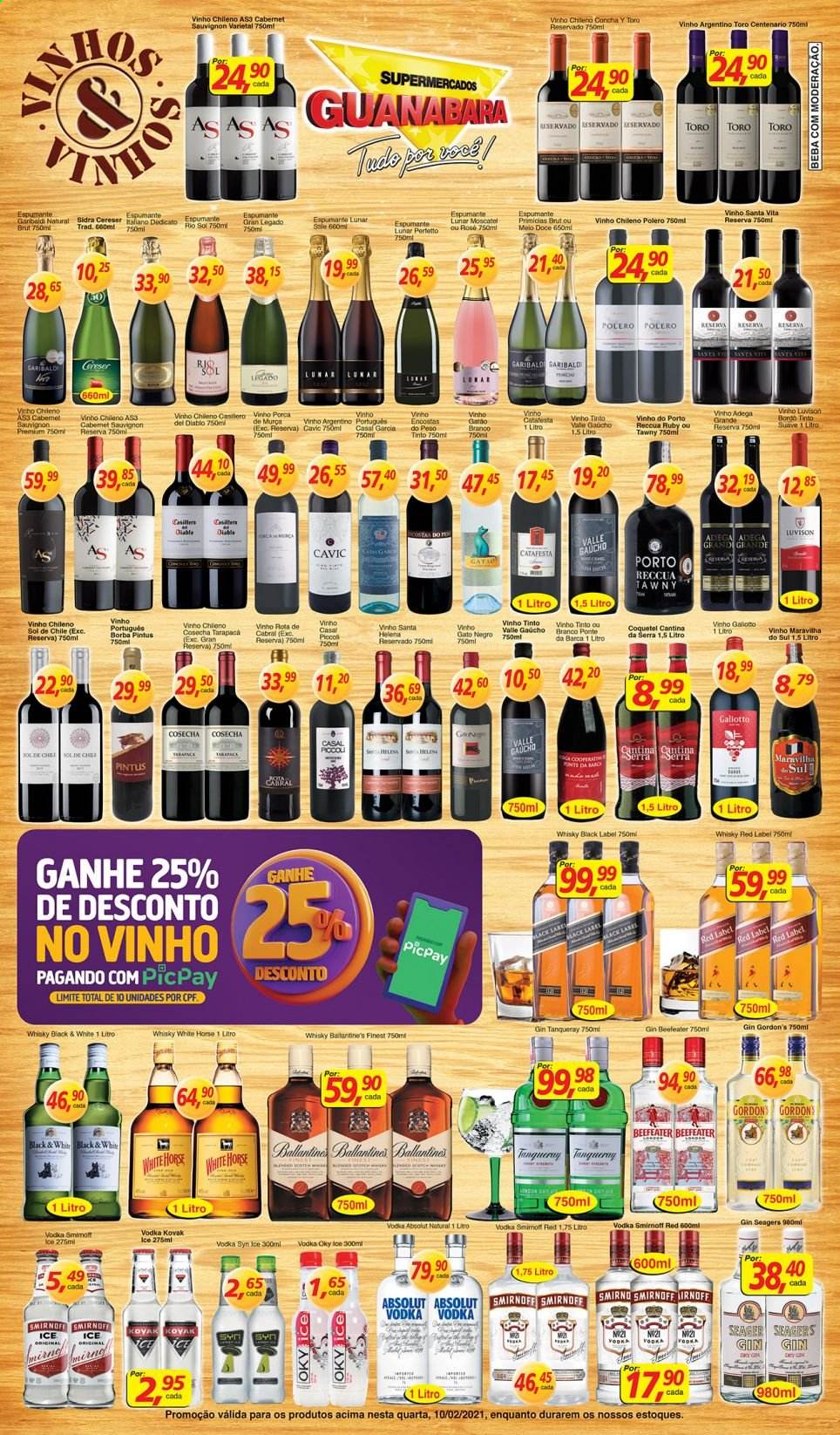 Folheto Supermercados Guanabara - 10/02/2021 - 10/02/2021. Página 8