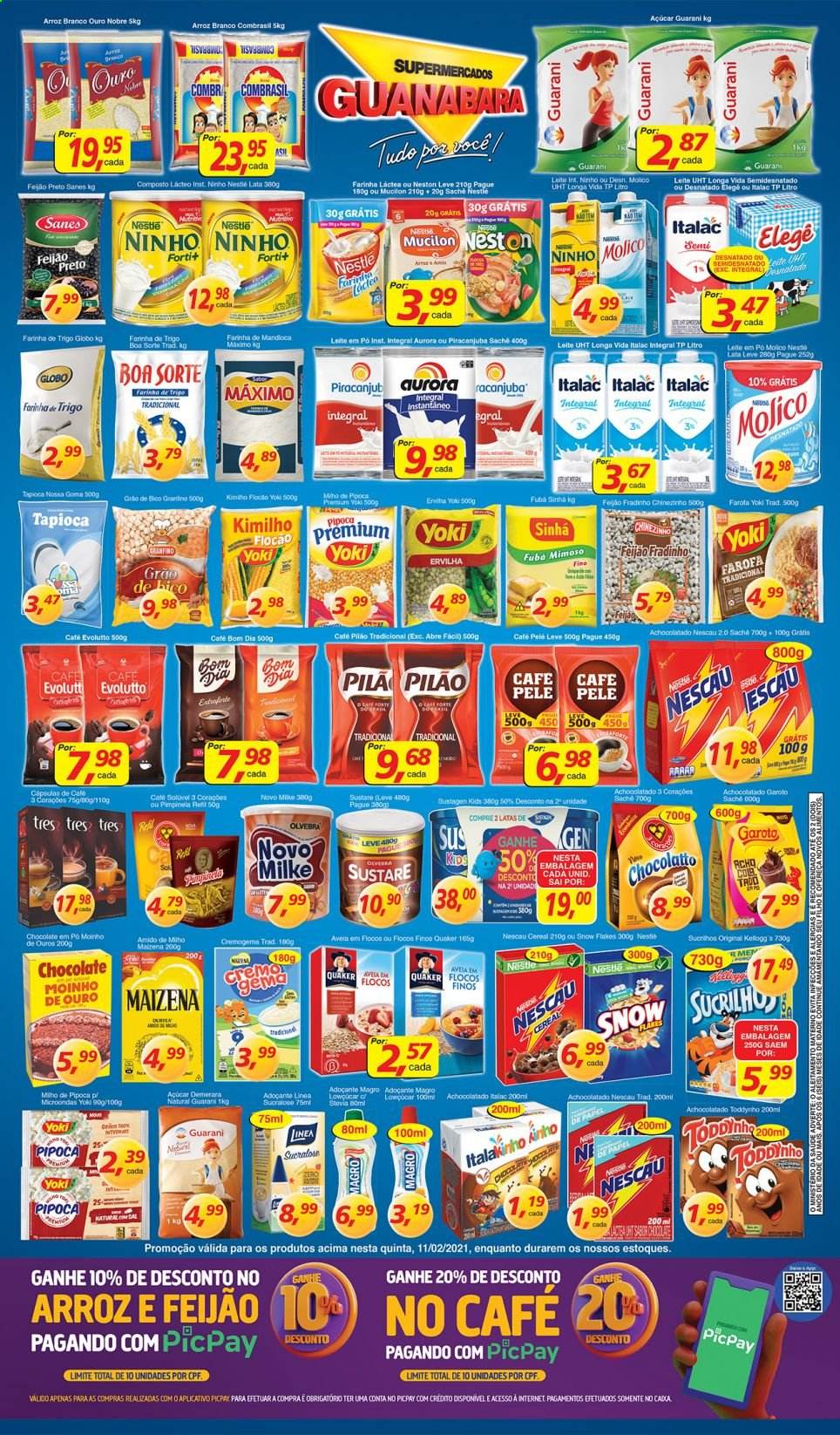 Folheto Supermercados Guanabara - 11/02/2021 - 11/02/2021. Página 2