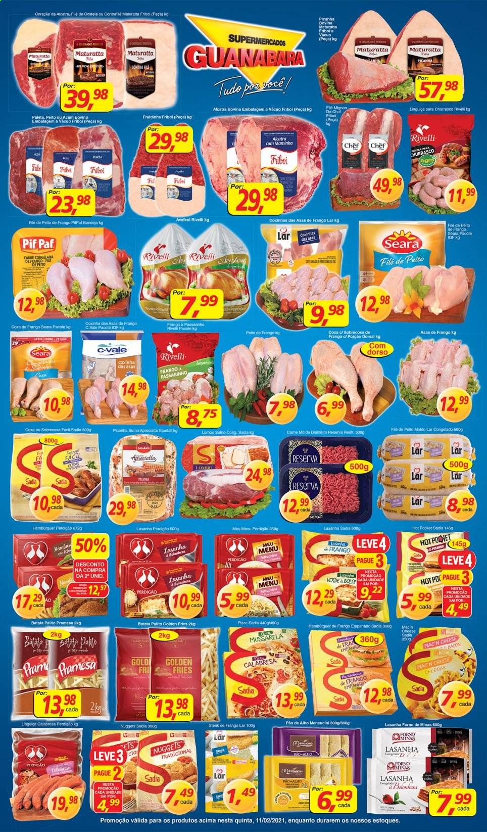 Folheto Supermercados Guanabara - 11/02/2021 - 11/02/2021. Página 5