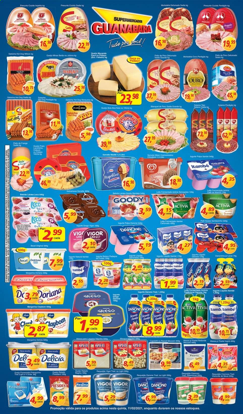 Folheto Supermercados Guanabara - 11/02/2021 - 11/02/2021. Página 6