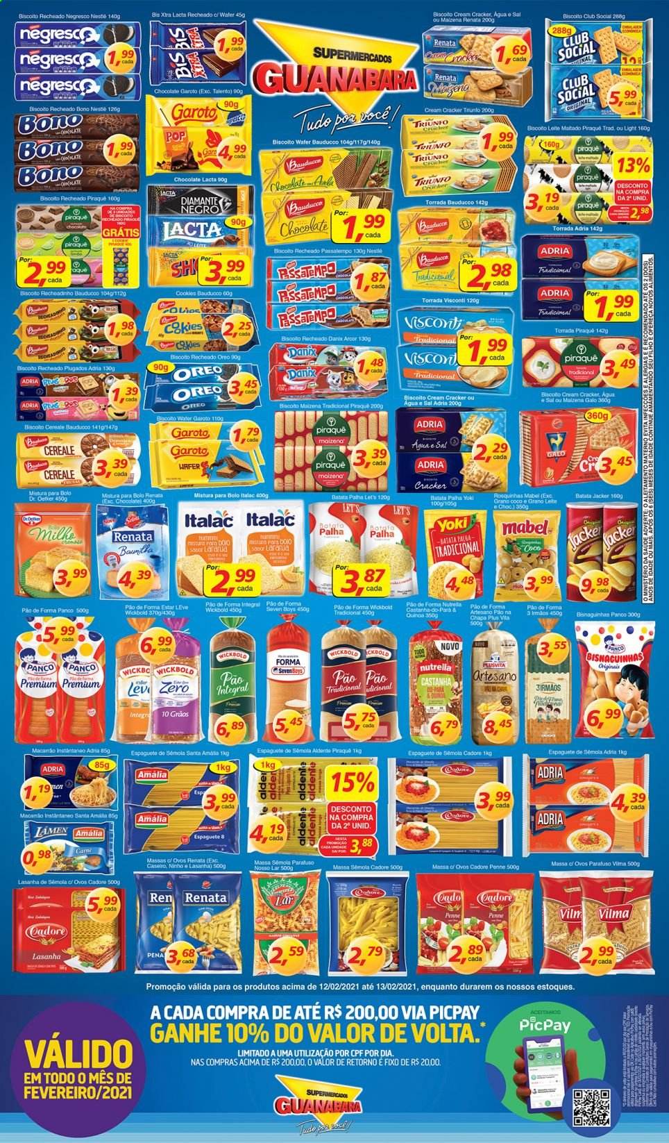 Folheto Supermercados Guanabara - 12/02/2021 - 13/02/2021. Página 4