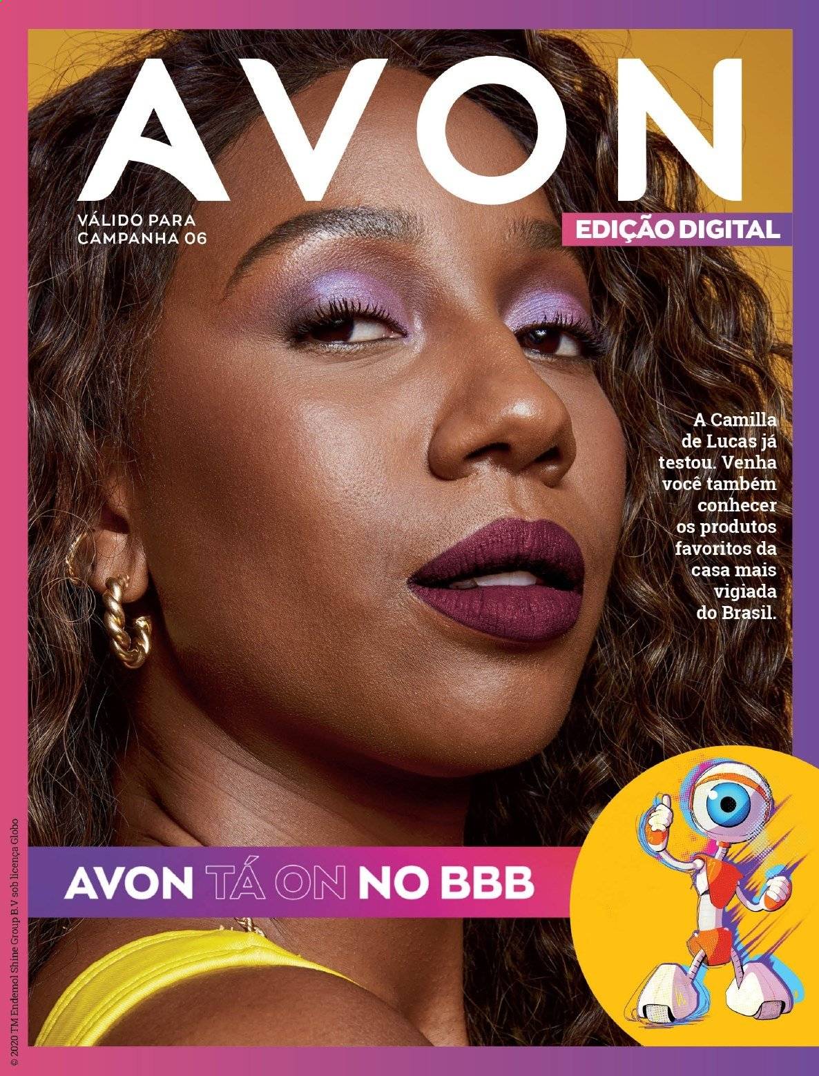 thumbnail - Folheto Avon - Produtos em promoção - Avon. Página 1.