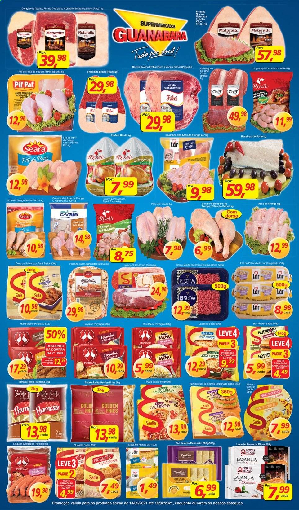 Folheto Supermercados Guanabara - 14/02/2021 - 18/02/2021. Página 5