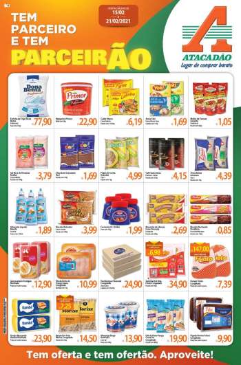 Folheto Atacadão - 15.02.2021 - 21.02.2021.