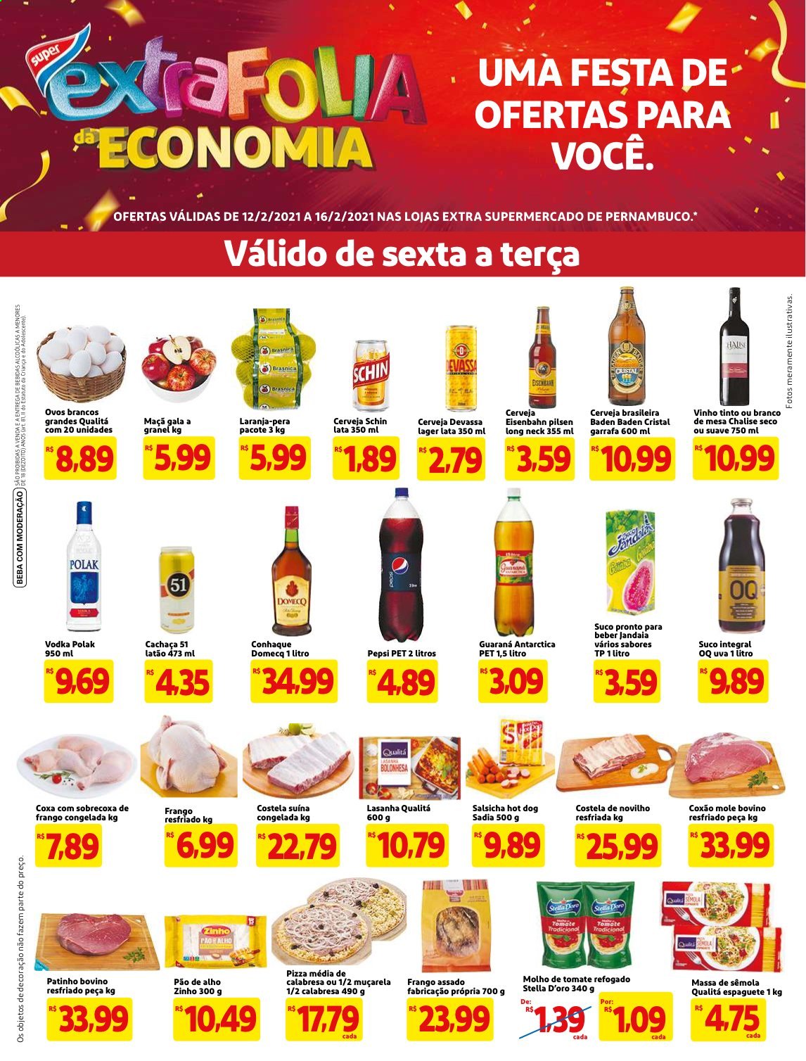 Folheto Extra - 12/02/2021 - 16/02/2021. Página 1