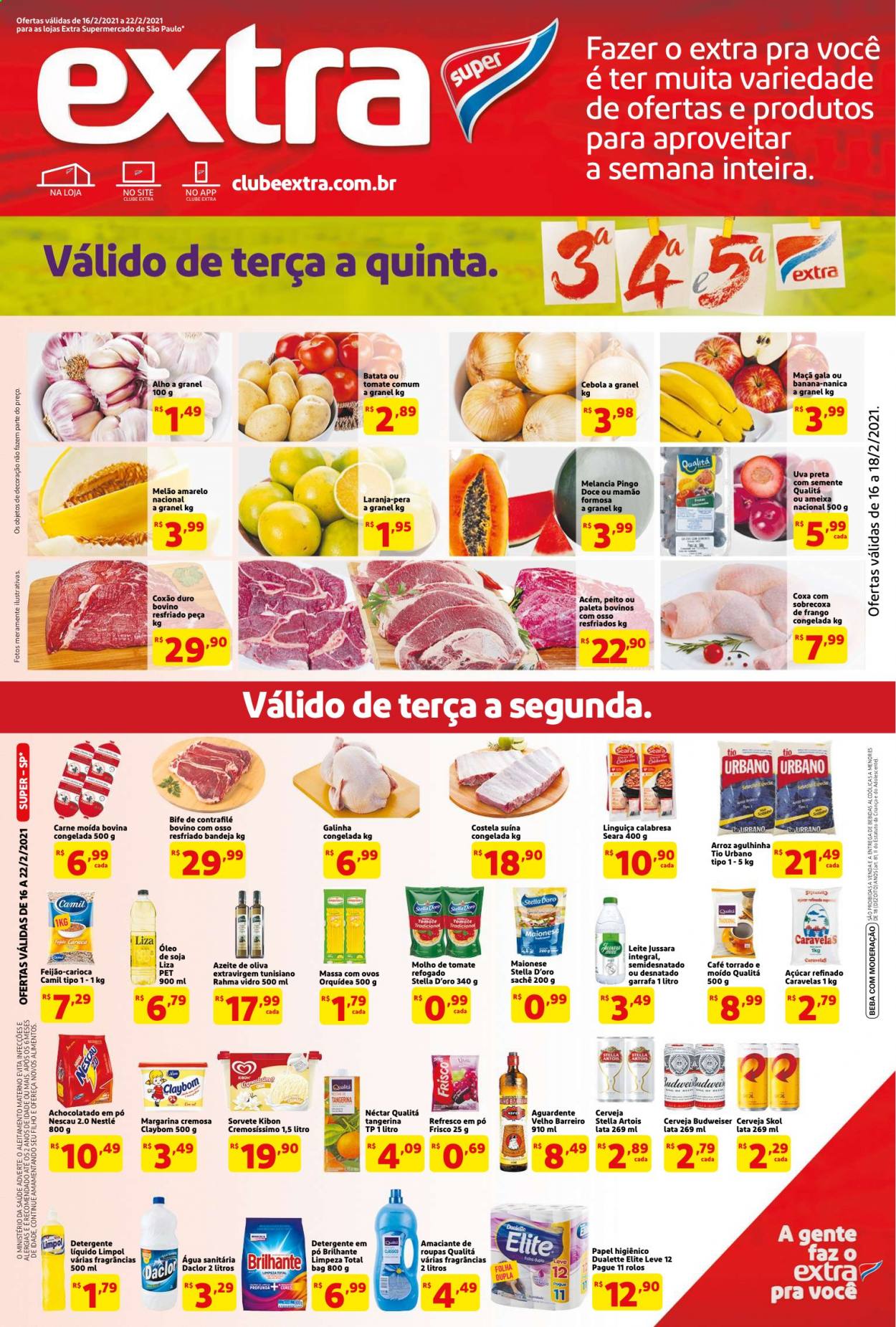 Folheto Extra - 16/02/2021 - 22/02/2021. Página 1