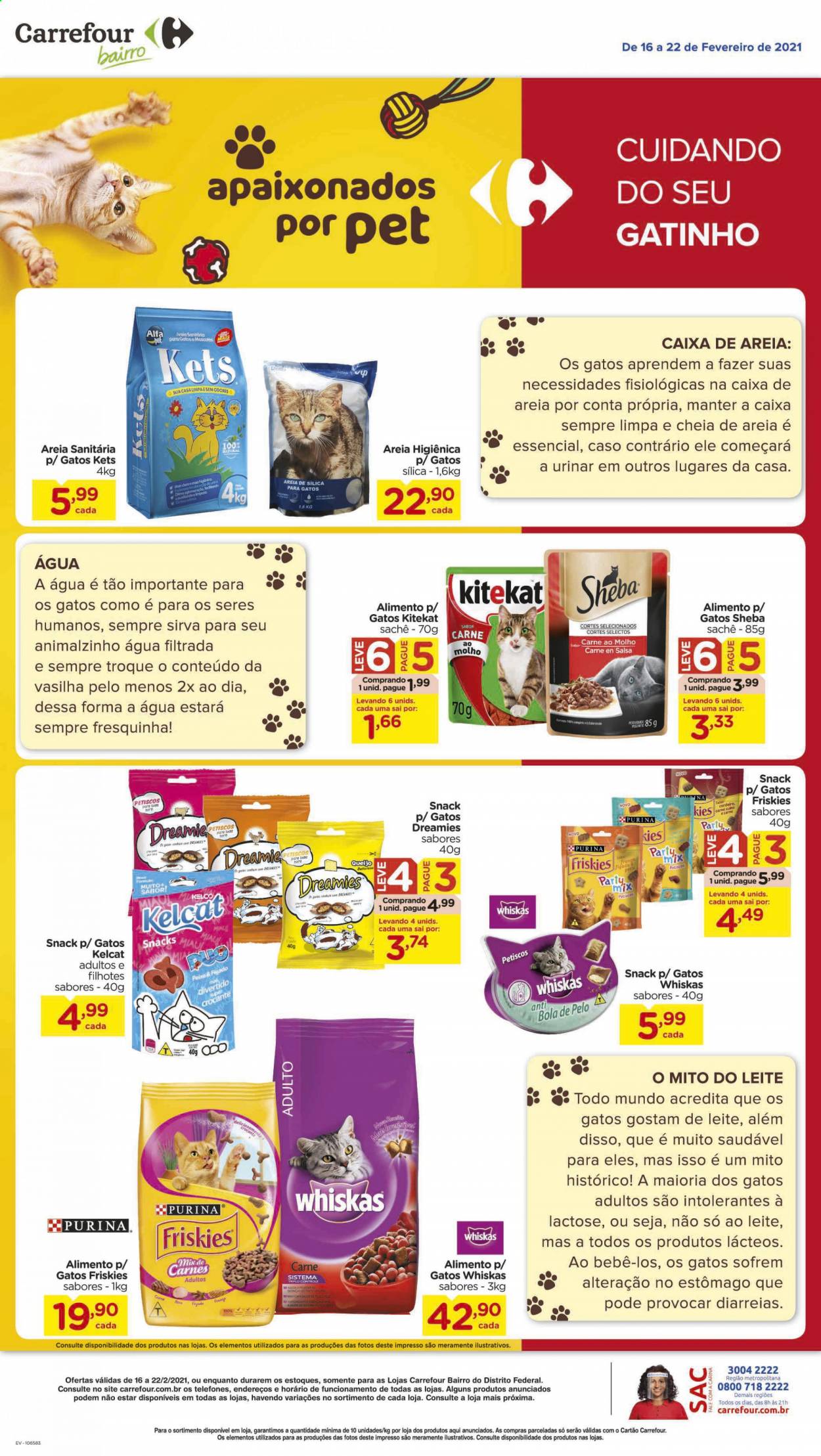 Folheto Carrefour Bairro - 16/02/2021 - 22/02/2021. Página 1