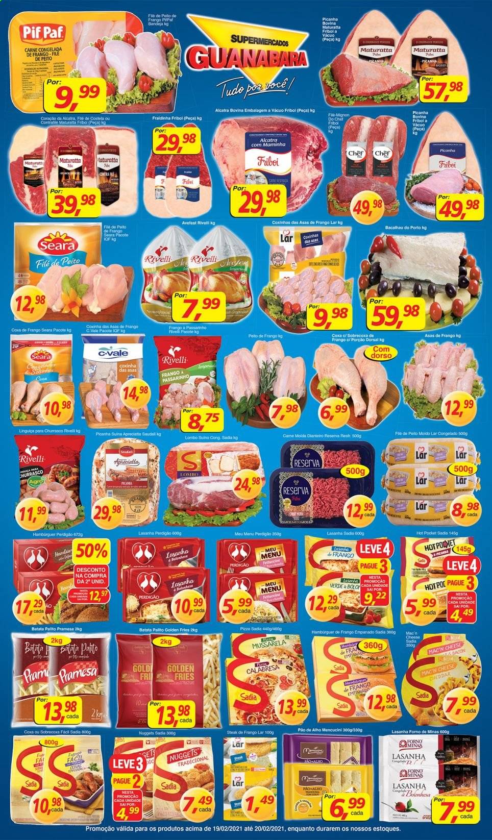 Folheto Supermercados Guanabara - 19/02/2021 - 20/02/2021. Página 5
