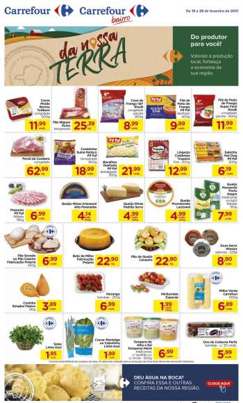 Folheto Carrefour Bairro - 19.02.2021 - 28.02.2021.