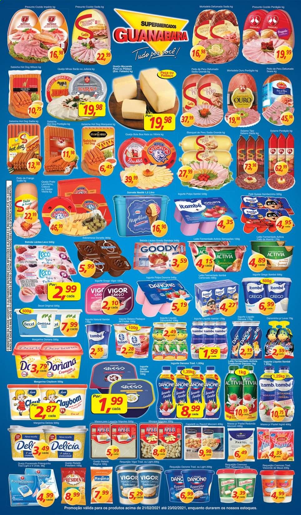 Folheto Supermercados Guanabara - 21/02/2021 - 23/02/2021. Página 8