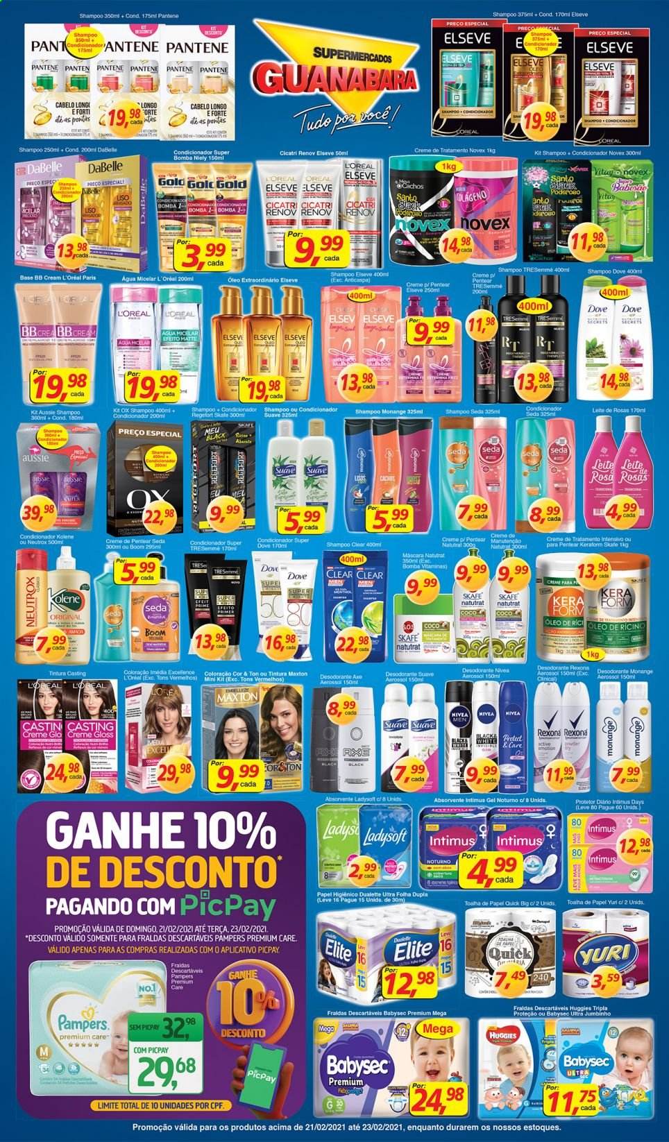 Folheto Supermercados Guanabara - 21/02/2021 - 23/02/2021. Página 9