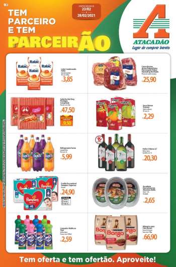 Folheto Atacadão - 23.02.2021 - 28.02.2021.