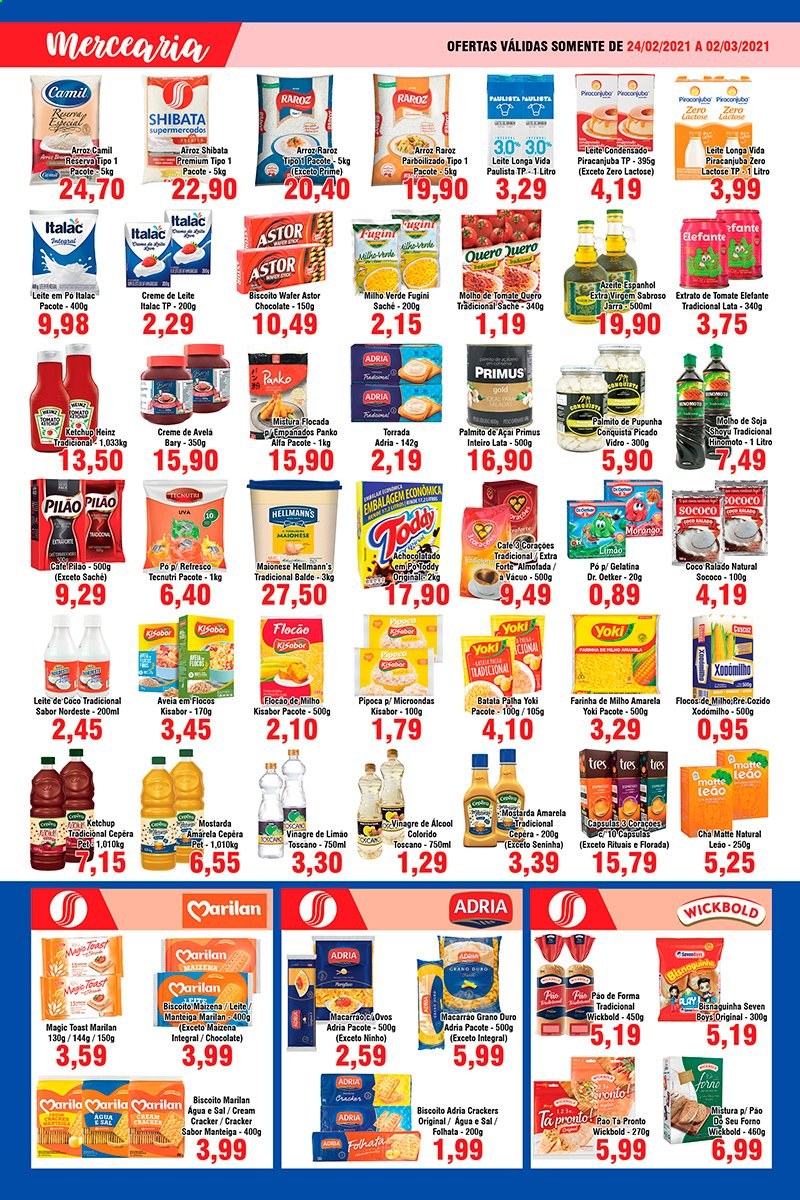 Folheto Shibata Supermercados - 24/02/2021 - 02/03/2021. Página 2