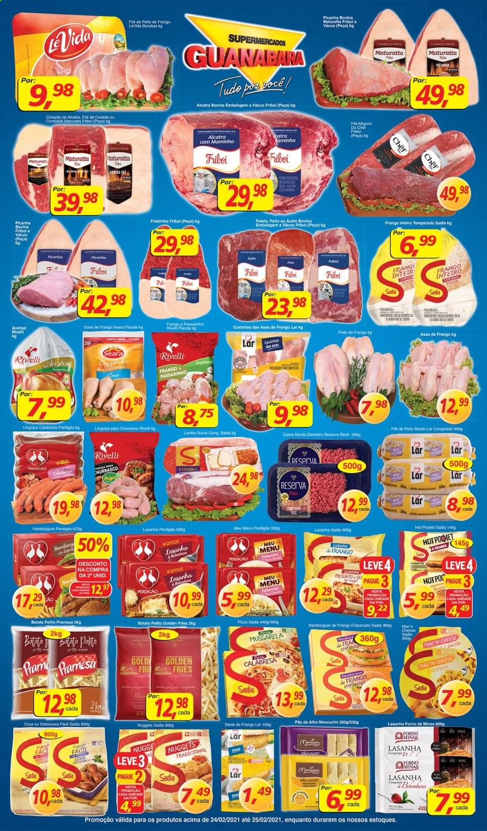 Folheto Supermercados Guanabara - 24/02/2021 - 25/02/2021. Página 5
