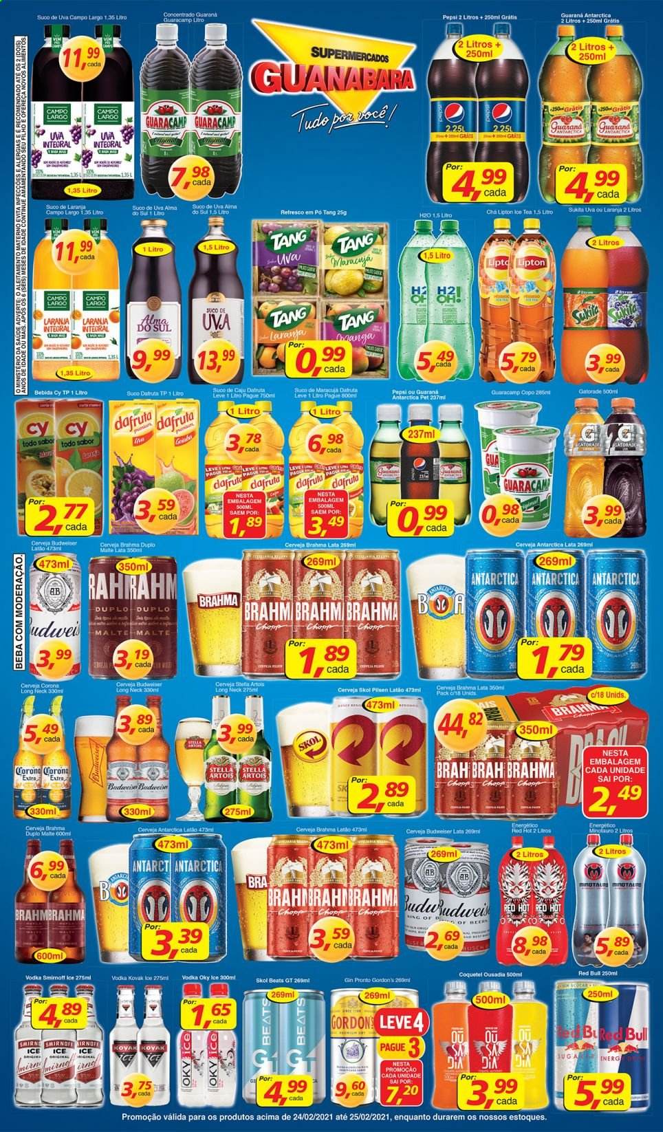 Folheto Supermercados Guanabara - 24/02/2021 - 25/02/2021. Página 7