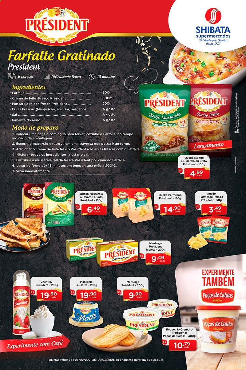 Folheto Shibata Supermercados - 26/02/2021 - 07/03/2021. Página 1