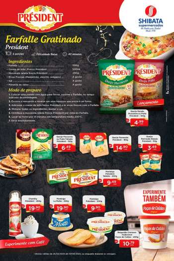 Folheto Shibata Supermercados - 26.02.2021 - 07.03.2021.