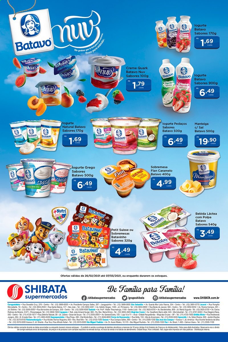 Folheto Shibata Supermercados - 26/02/2021 - 07/03/2021. Página 2