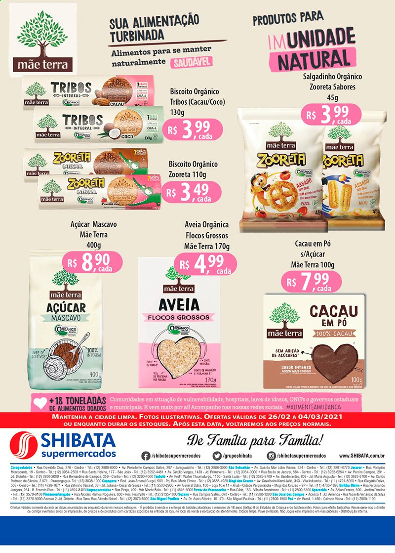 Folheto Shibata Supermercados - 26/02/2021 - 04/03/2021. Página 2