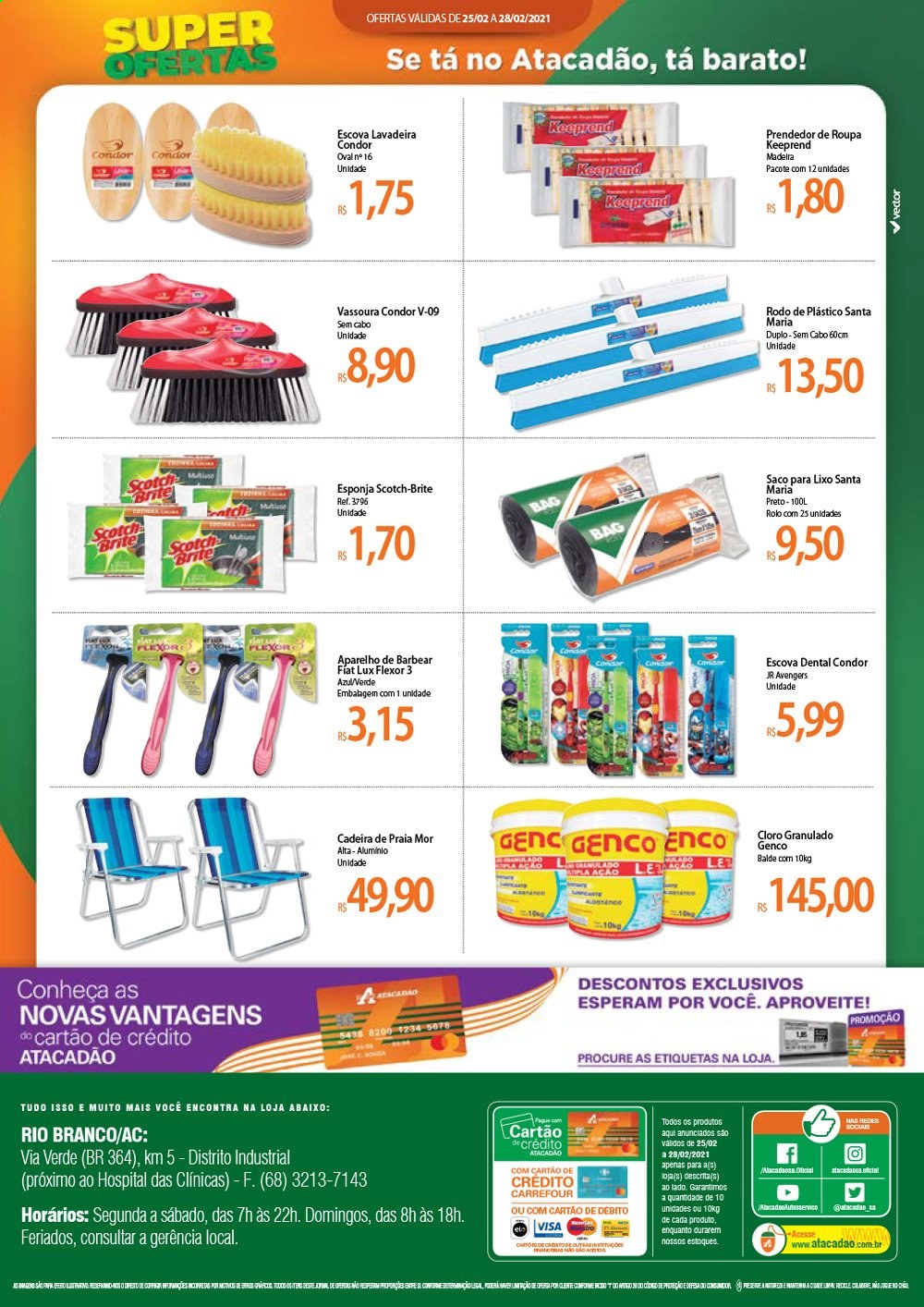 Folheto Atacadão - 25/02/2021 - 28/02/2021. Página 2