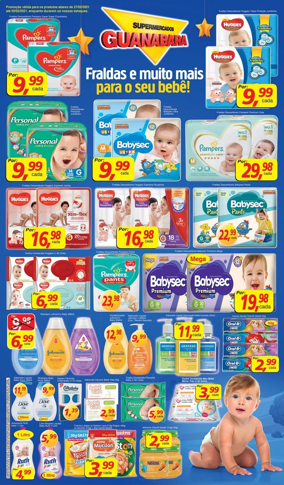 Folheto Supermercados Guanabara - 27/02/2021 - 02/03/2021. Página 2