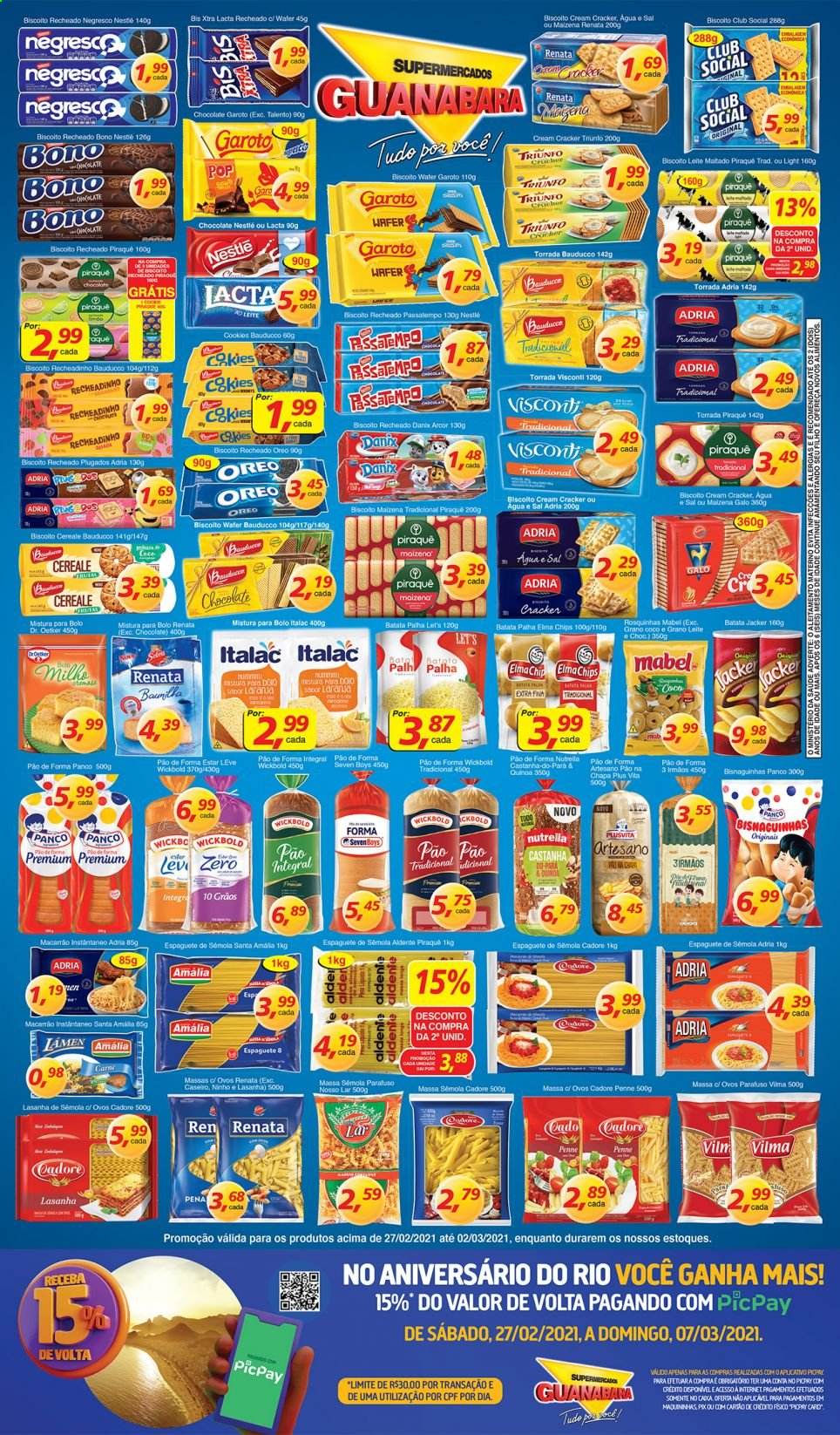 Folheto Supermercados Guanabara - 27/02/2021 - 02/03/2021. Página 5
