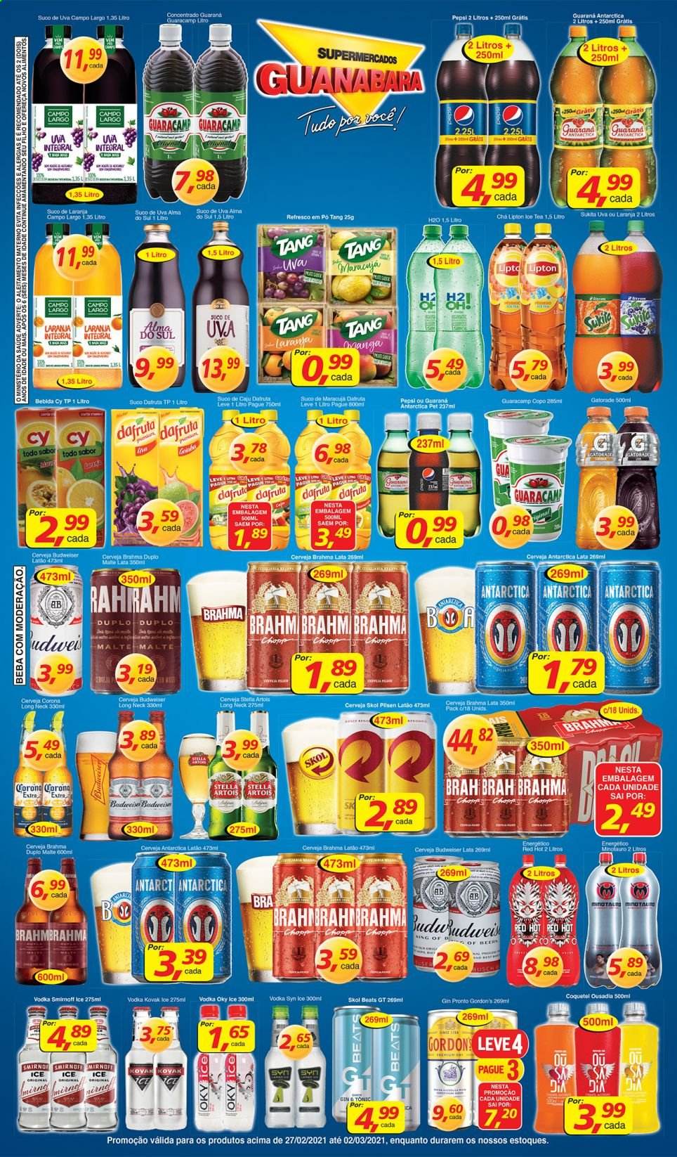 Folheto Supermercados Guanabara - 27/02/2021 - 02/03/2021. Página 8
