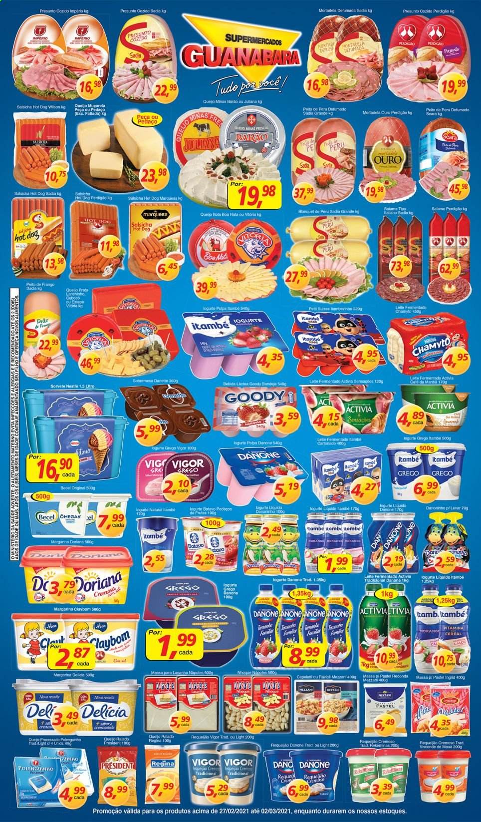 Folheto Supermercados Guanabara - 27/02/2021 - 02/03/2021. Página 9