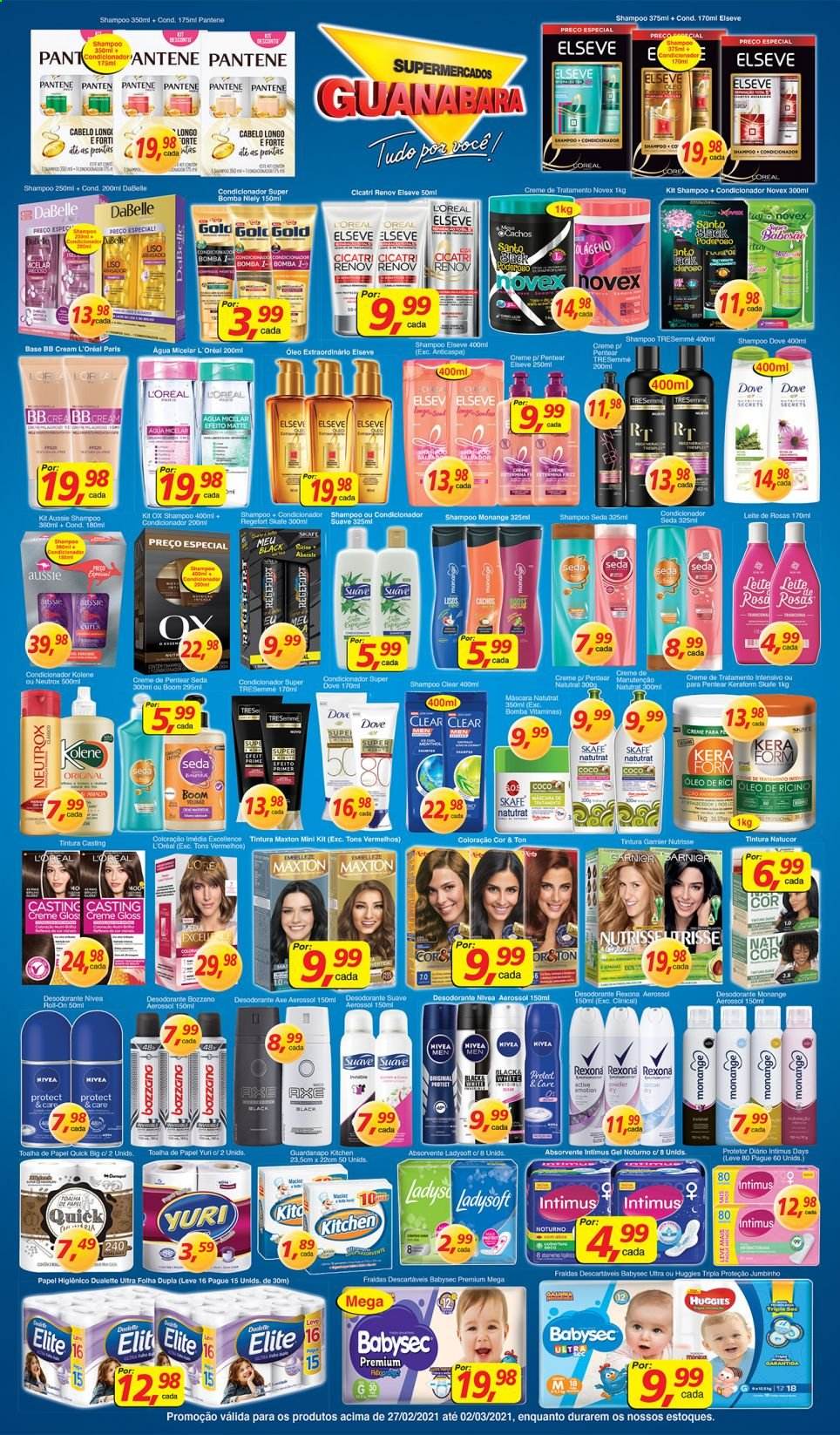 Folheto Supermercados Guanabara - 27/02/2021 - 02/03/2021. Página 10