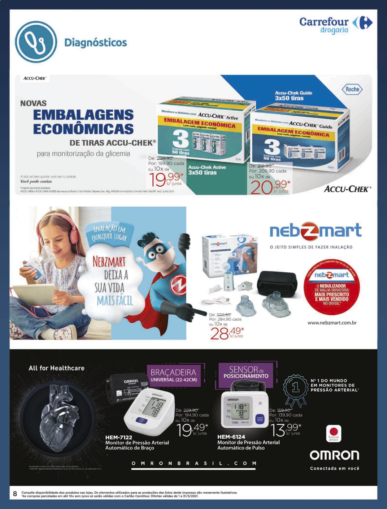 Folheto Carrefour Drogaria - 01/03/2021 - 31/03/2021. Página 8