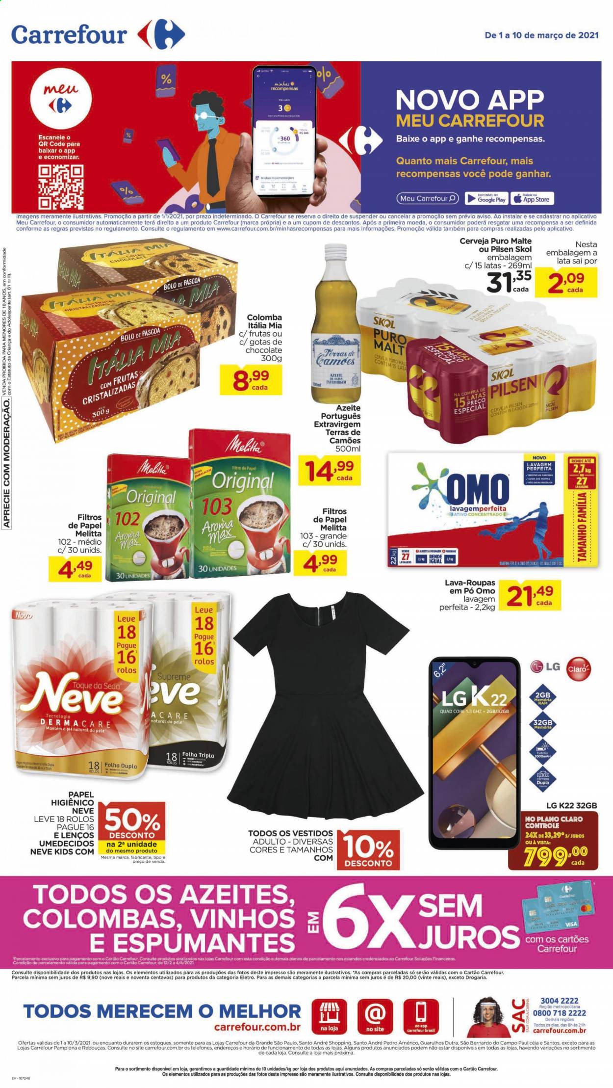 Folheto Carrefour Hiper - 01/03/2021 - 10/03/2021. Página 1