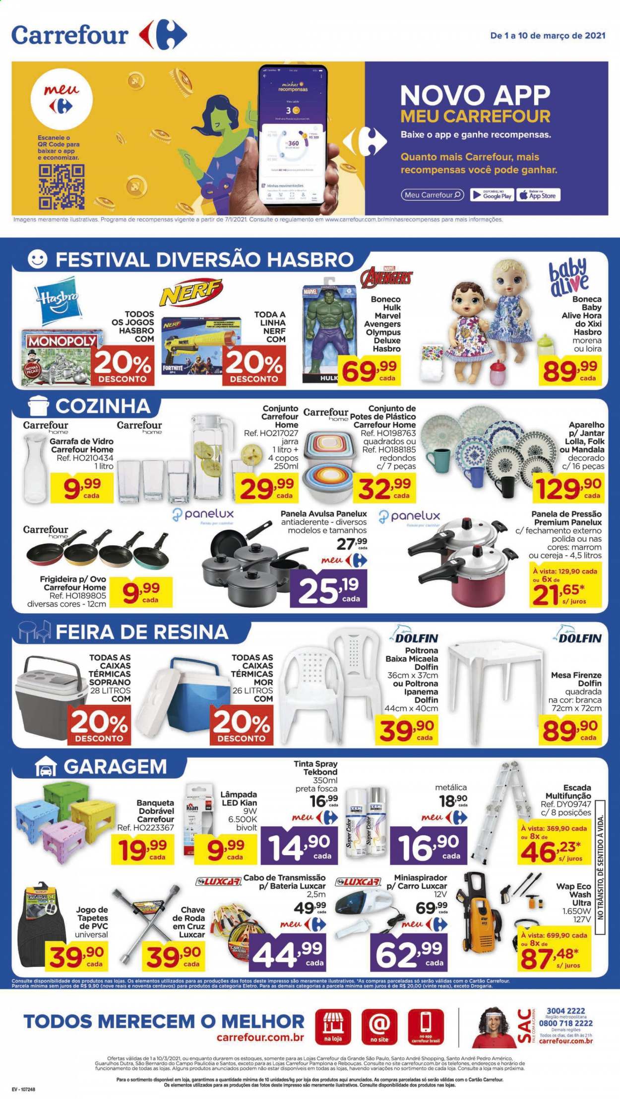 Folheto Carrefour Hiper - 01/03/2021 - 10/03/2021. Página 19