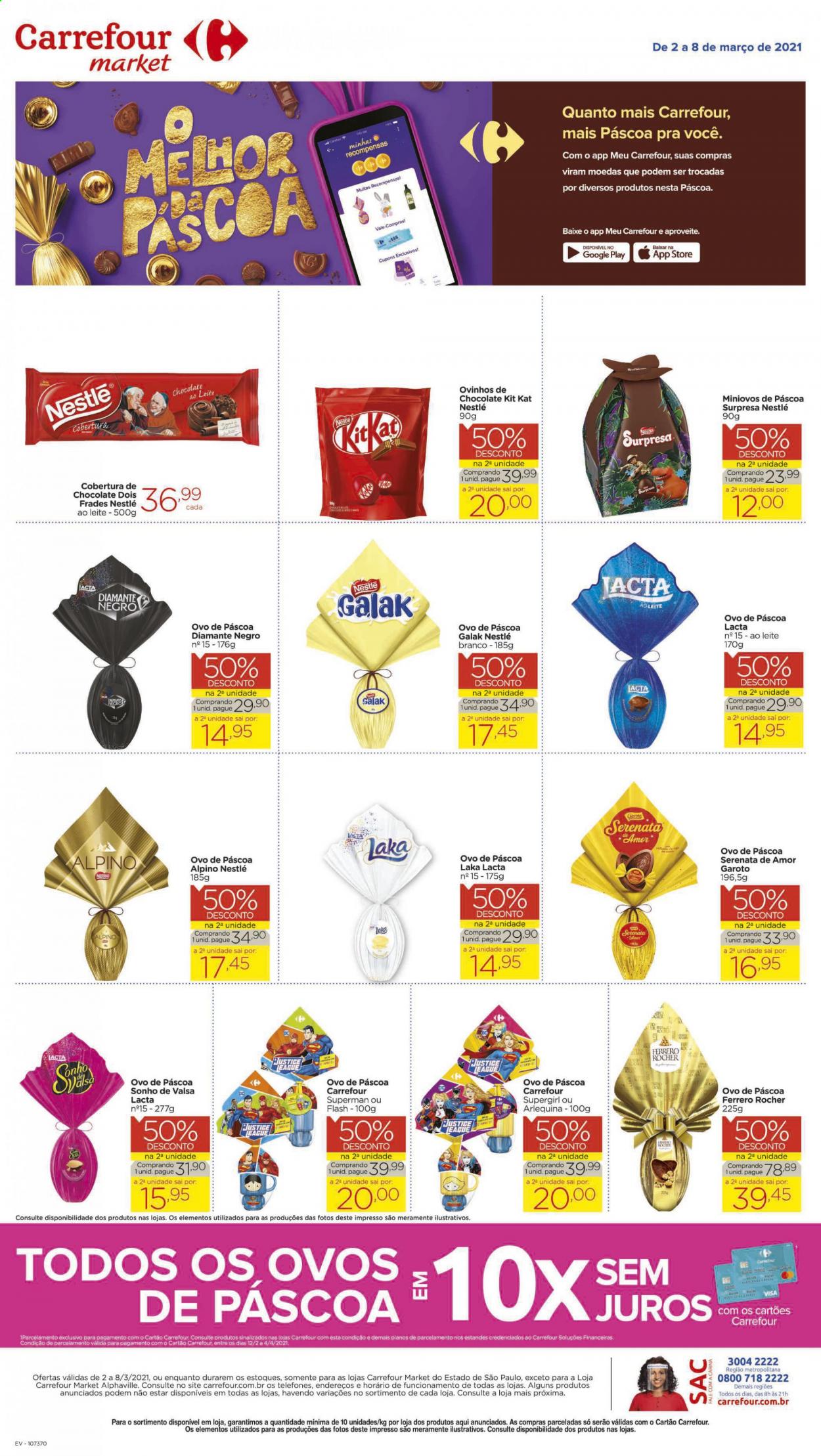 Folheto Carrefour Market - 02/03/2021 - 08/03/2021. Página 2