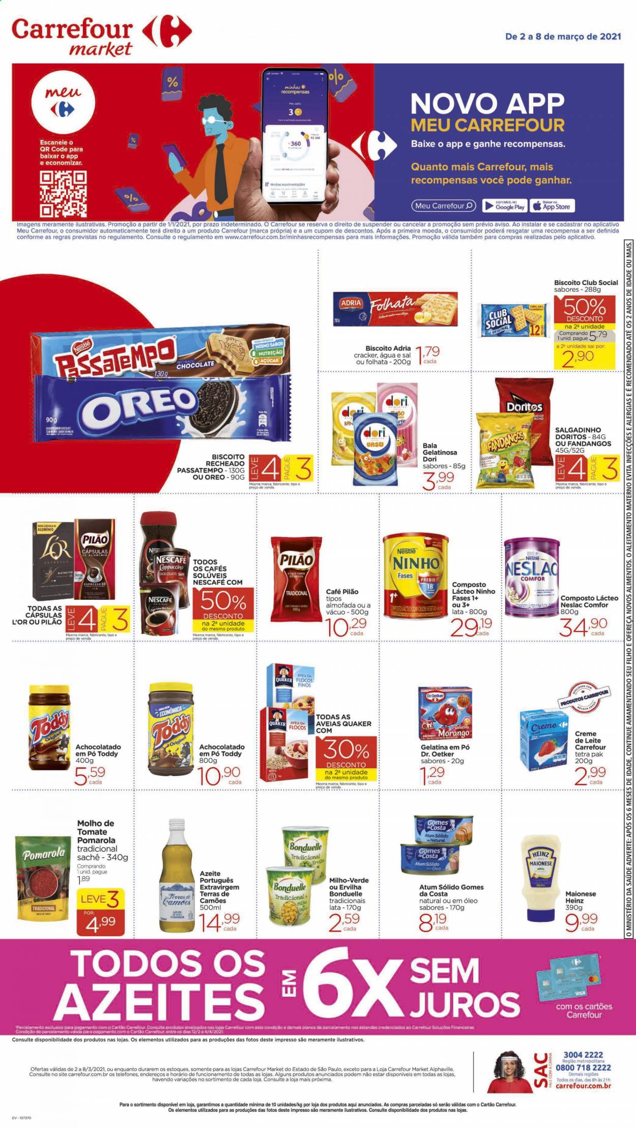 Folheto Carrefour Market - 02/03/2021 - 08/03/2021. Página 3