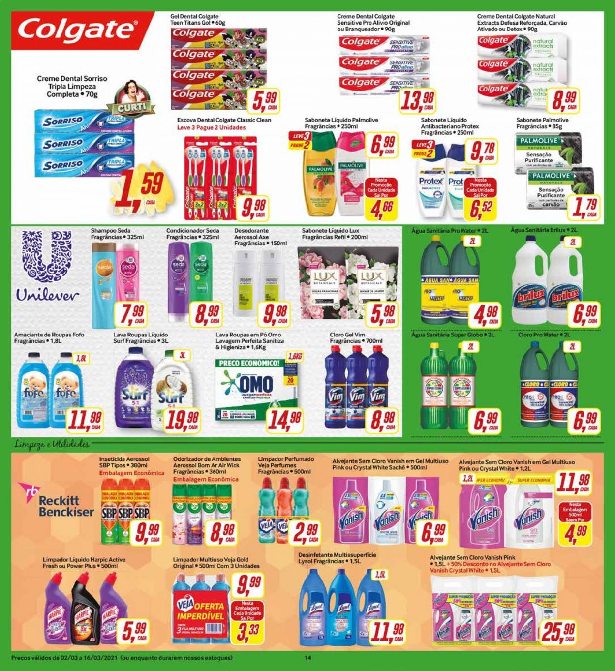 Folheto Rede Supermarket - 02/03/2021 - 16/03/2021. Página 14