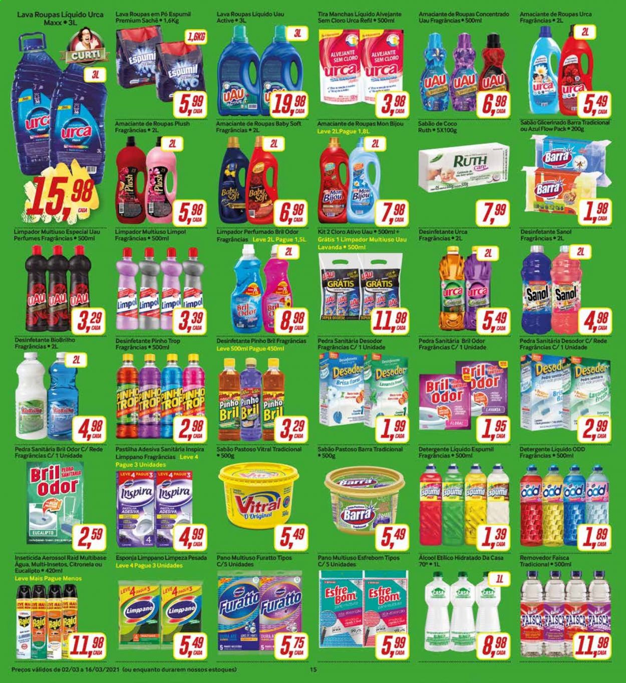 Folheto Rede Supermarket - 02/03/2021 - 16/03/2021. Página 15