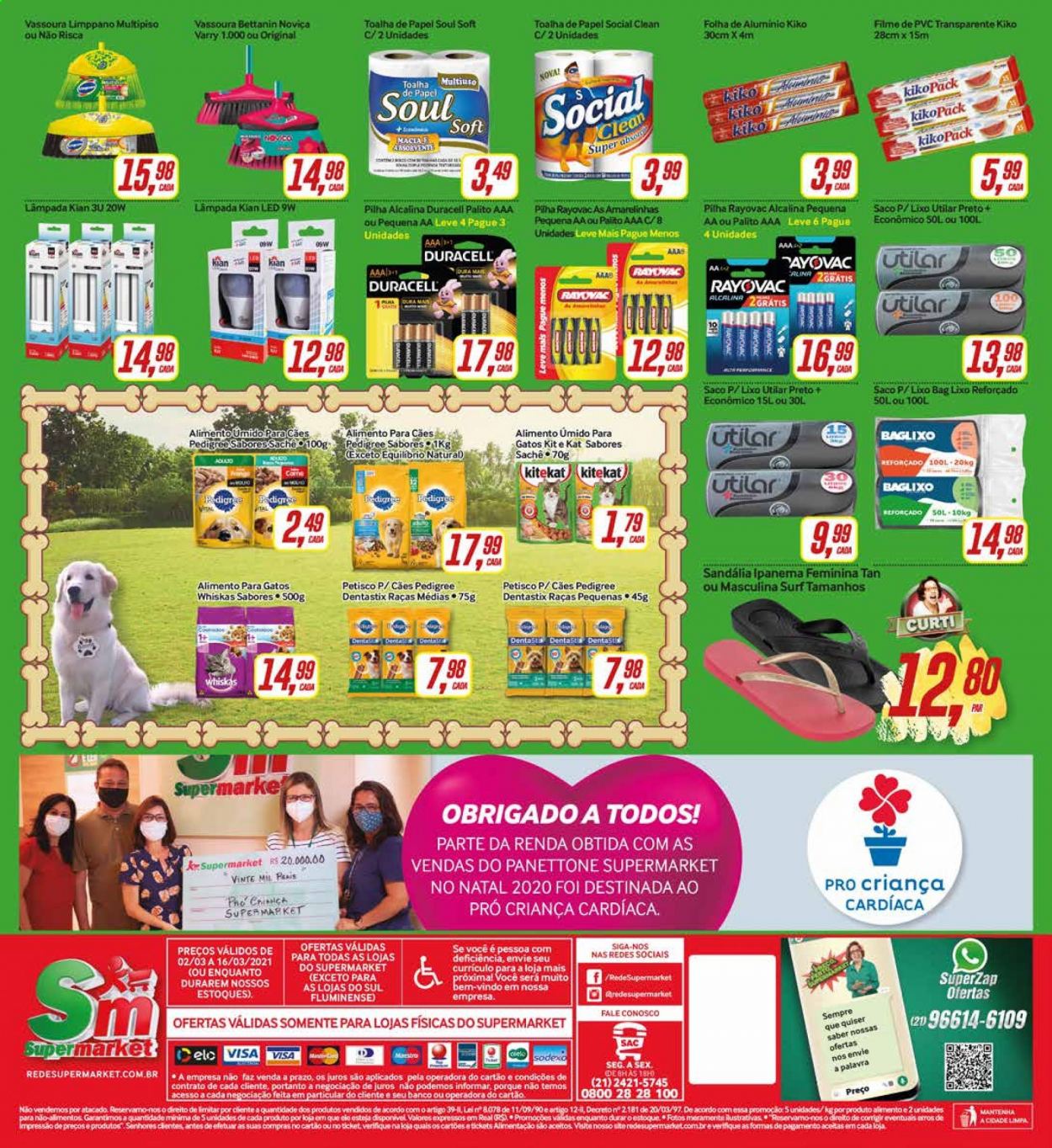Folheto Rede Supermarket - 02/03/2021 - 16/03/2021. Página 16