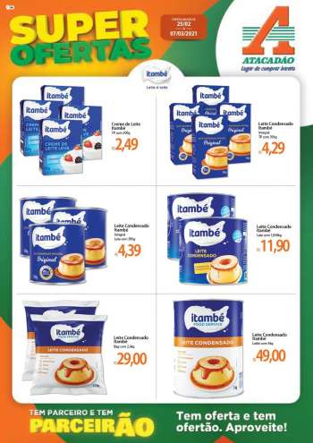 Folheto Atacadão - 25.02.2021 - 07.03.2021.