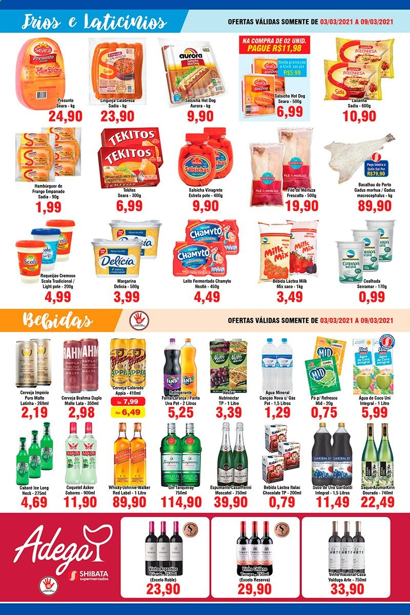 Folheto Shibata Supermercados - 03/03/2021 - 09/03/2021. Página 3