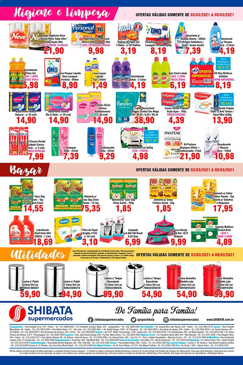 Folheto Shibata Supermercados - 03/03/2021 - 09/03/2021. Página 4